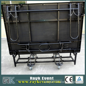 folding stage steps for truck and trailer parts